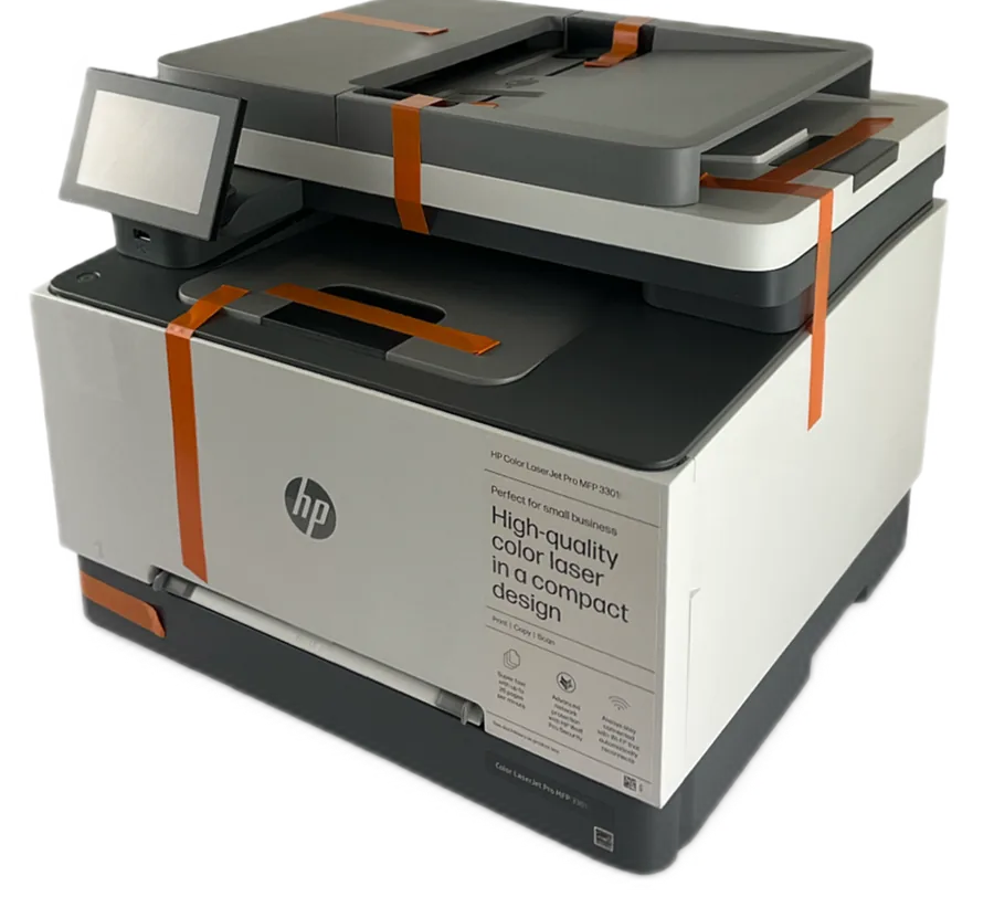 HP Color LaserJet Pro MFP 3301fdw — angled view